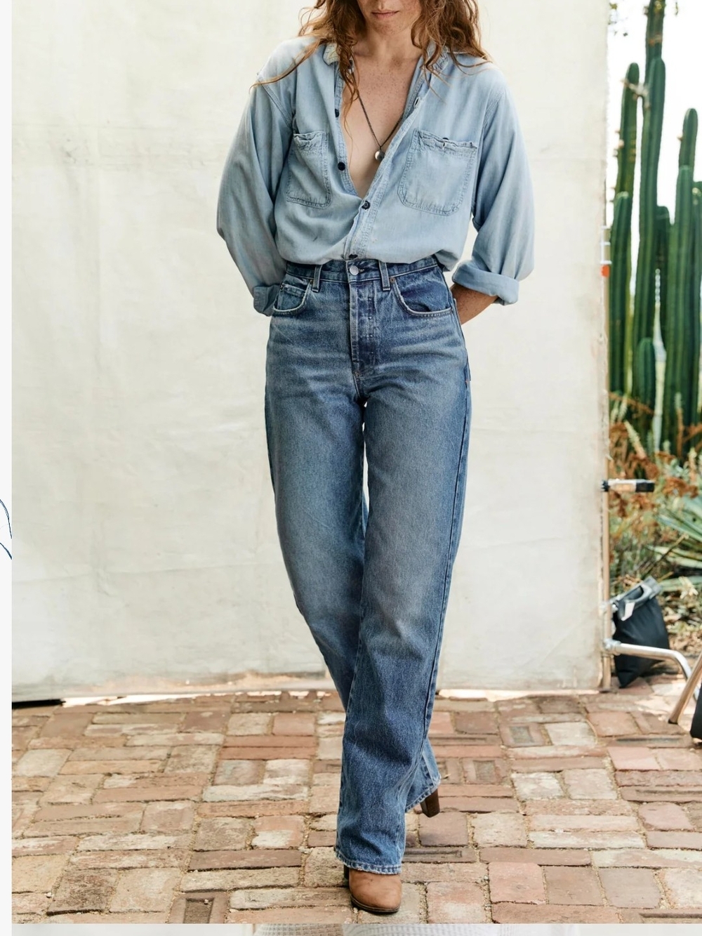 imogene + willie Amelia St. Isabelle 14oz Denim